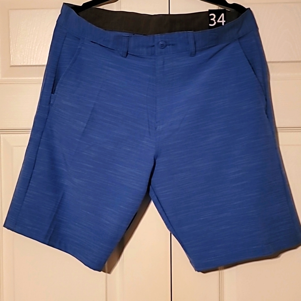 New mens Split golf shorts color blue multiple sizes available